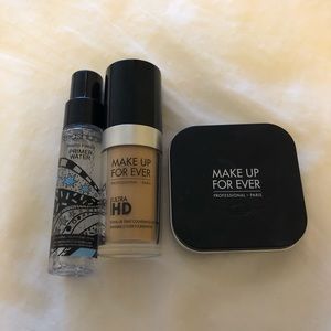 Make up for ever ultra hd foundation/press powder